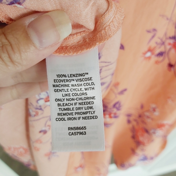 Abound Coral Aster Skater Dress Size M - Picture 7 of 7